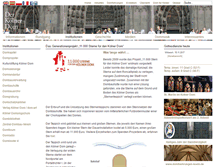 Tablet Screenshot of 11000-sterne.koelner-dom.de